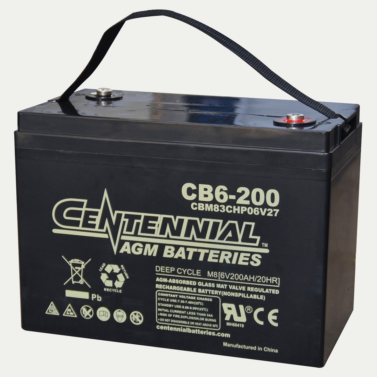 Cb6 200 Continental Battery Systems 